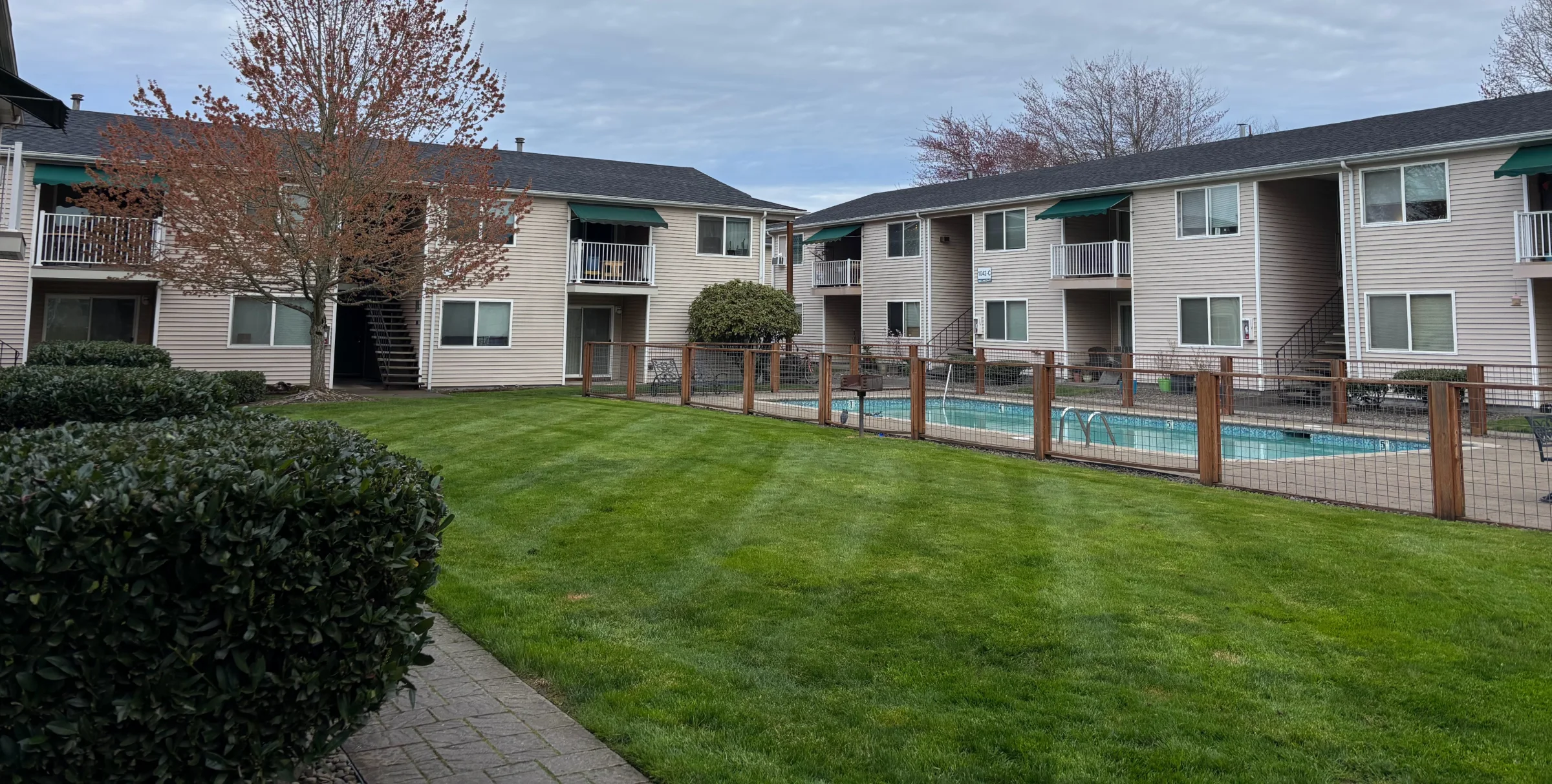 Greenzone Landscape crew performing commercial cleanup service